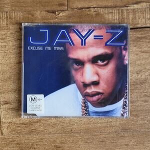 Vtg 2003 Jay-Z EXCUSE ME MISS Enhanced CD Maxi Single RAP HIP HOP